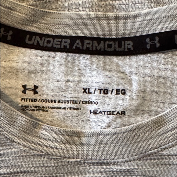 Under Armour Men's HeatGear Fitted Long-Sleeve T-Shirt - Picture 4 of 4